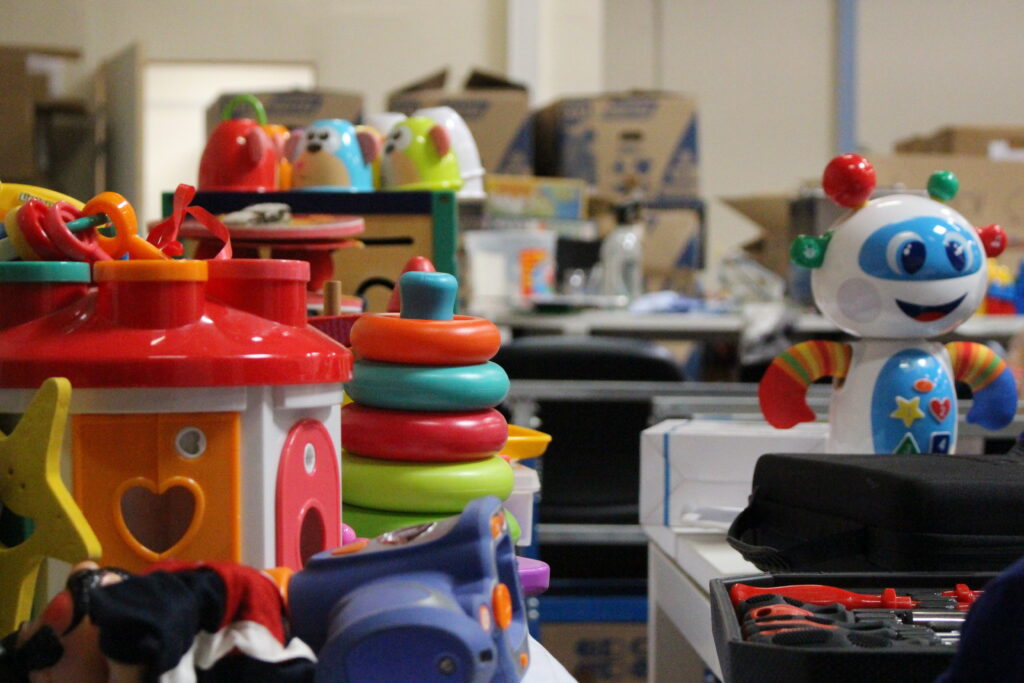 Atelier Yoti de reconditionnement de jeux et jouets