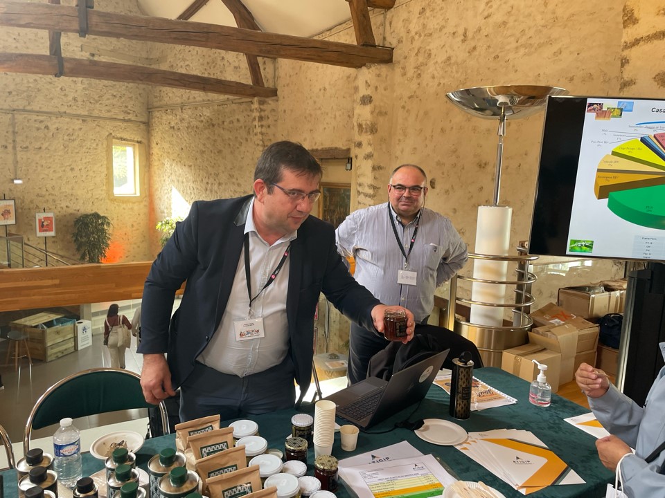 Le week-end du 15 et 16 octobre dernier, l'Atigip était présente à la 22e édition du Parcours du goût.