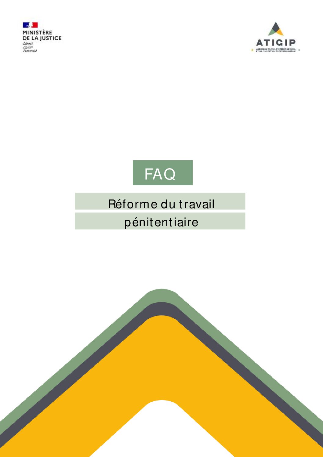 FAQ réforme travail pénitentiaire
