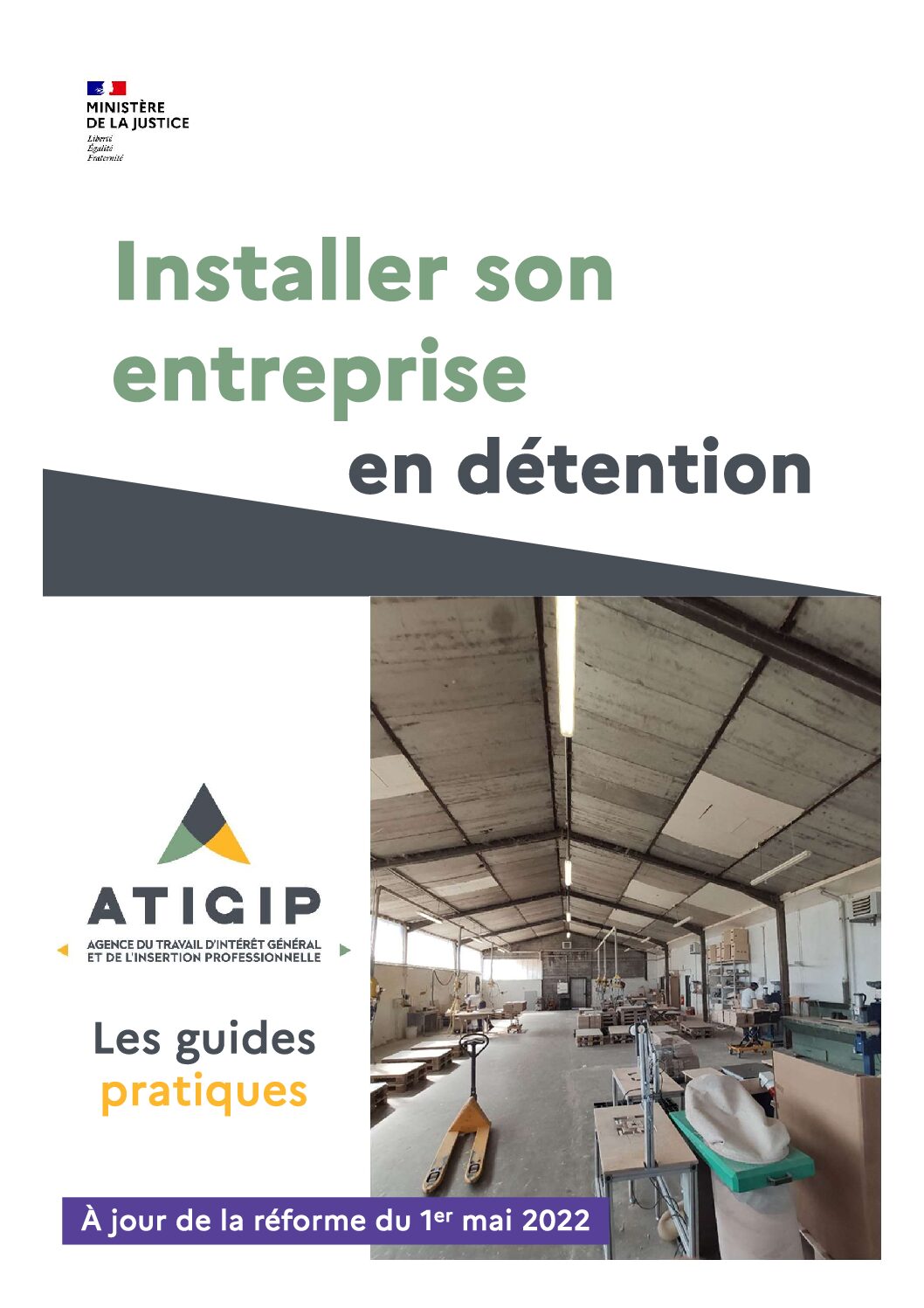 Installer son entreprise en détention