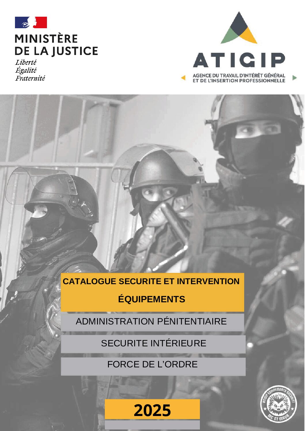 Catalogue sécurité et intervention